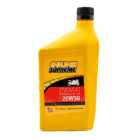 Aceite para moto series 4T SAE 20W-50 API SN JASO MA-2, 32 Onz, GOLDEN SUPREME
